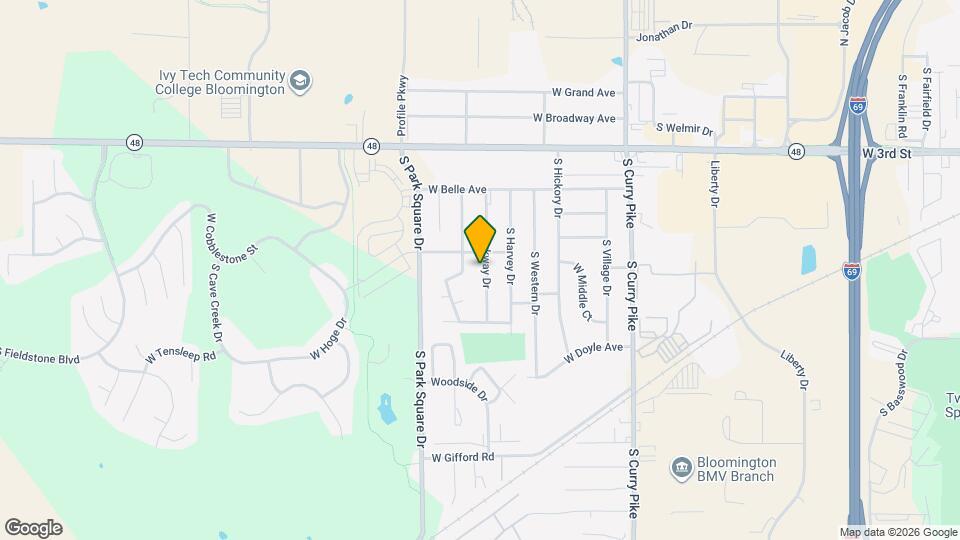 720 S Parkway Dr Map and Location Details