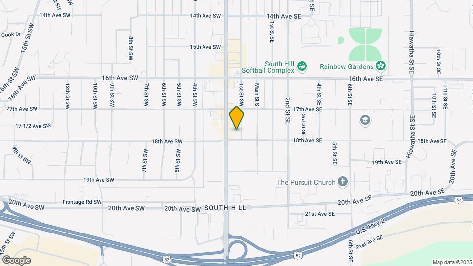 1730 1st St SW Map and Location Details