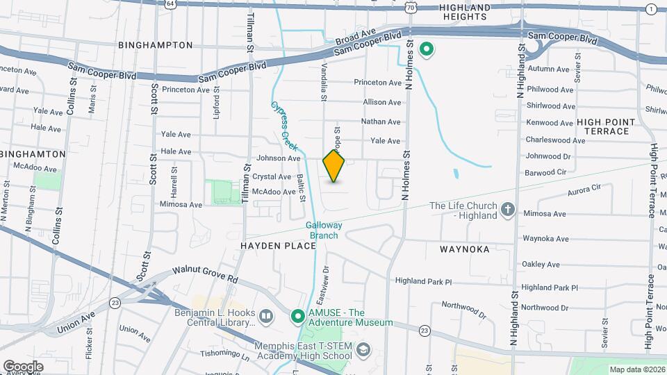 3144 Hopkins Ave Map and Location Details