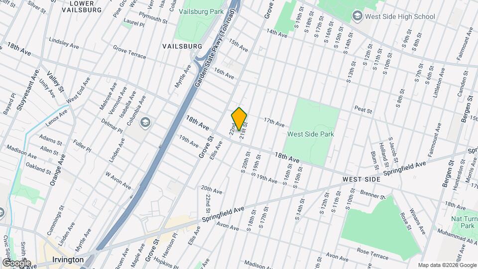 261 21st St, Unit 3 Mapa y Detalles de la Ubicación