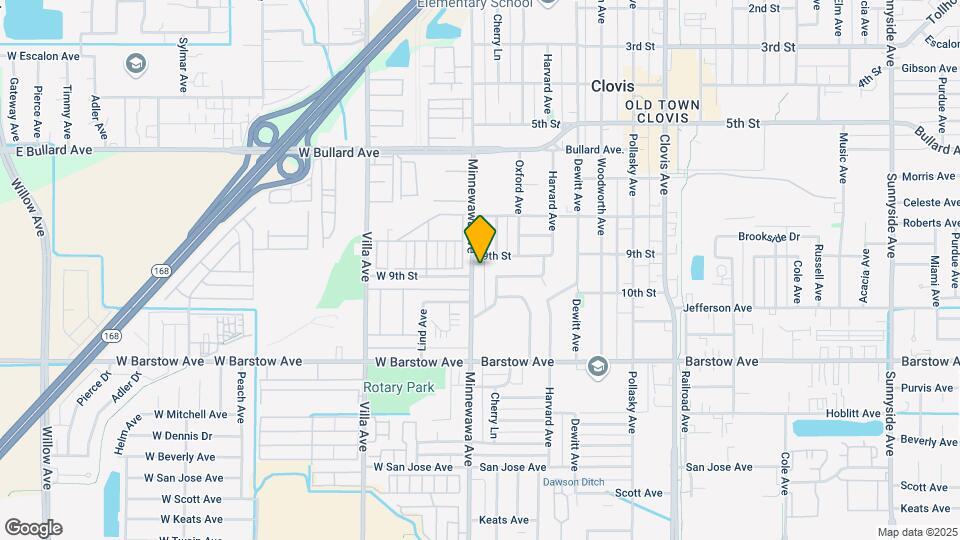 923 Minnewawa Ave Mapa y Detalles de la Ubicación