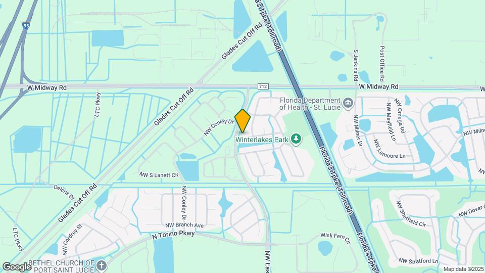 5236 NW Iredell St Map and Location Details