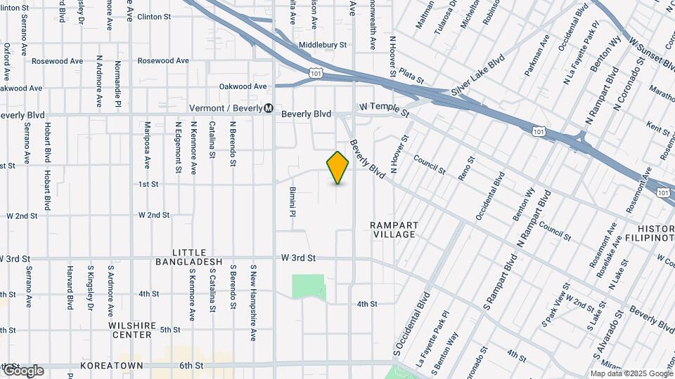 144 S Westmoreland Ave Map and Location Details
