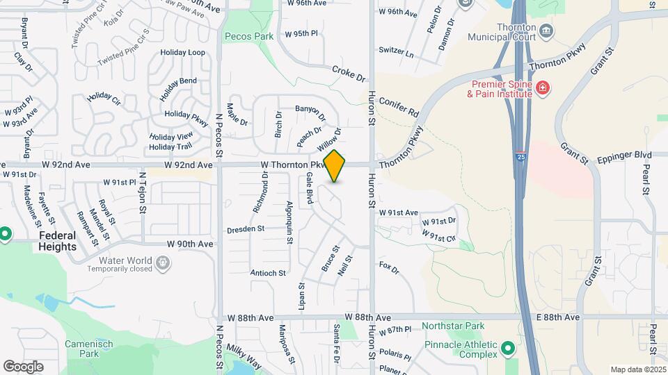 9146 Gale Blvd Map and Location Details