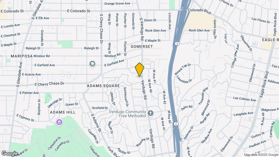 4631 Verdugo Rd Mapa y Detalles de la Ubicación