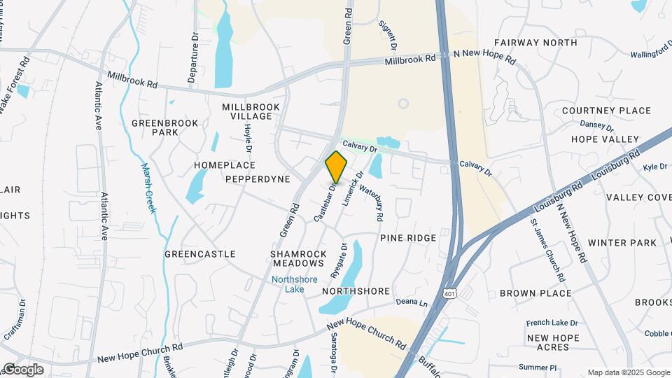 4616 Castlebar Dr Map and Location Details