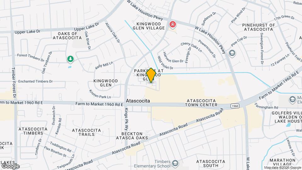 18819 Atasca Oaks Dr Map and Location Details