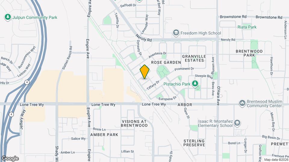 1457 Paradise Ln Map and Location Details