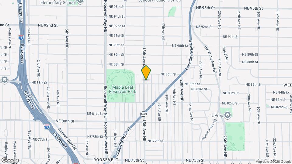 8502 15th Ave NE Map and Location Details