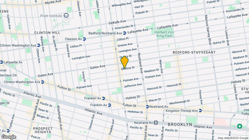 148 Monroe St Map and Location Details