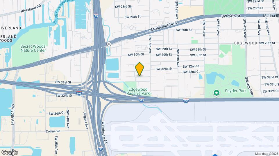 1524 SW 32nd Ct Map and Location Details