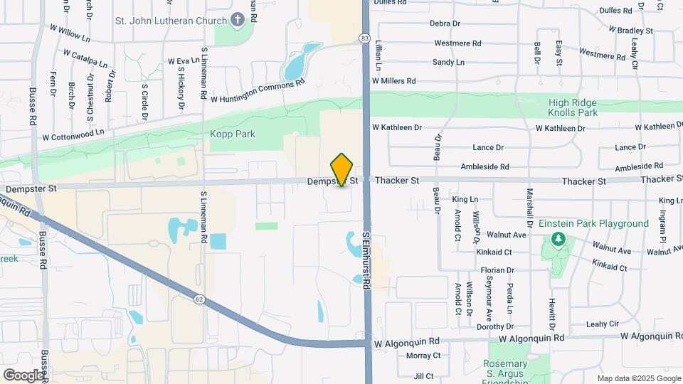 307 W Hawthorne Cir Map and Location Details