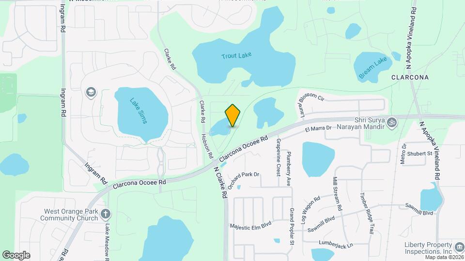 3154 Timber Hawk Cir Map and Location Details