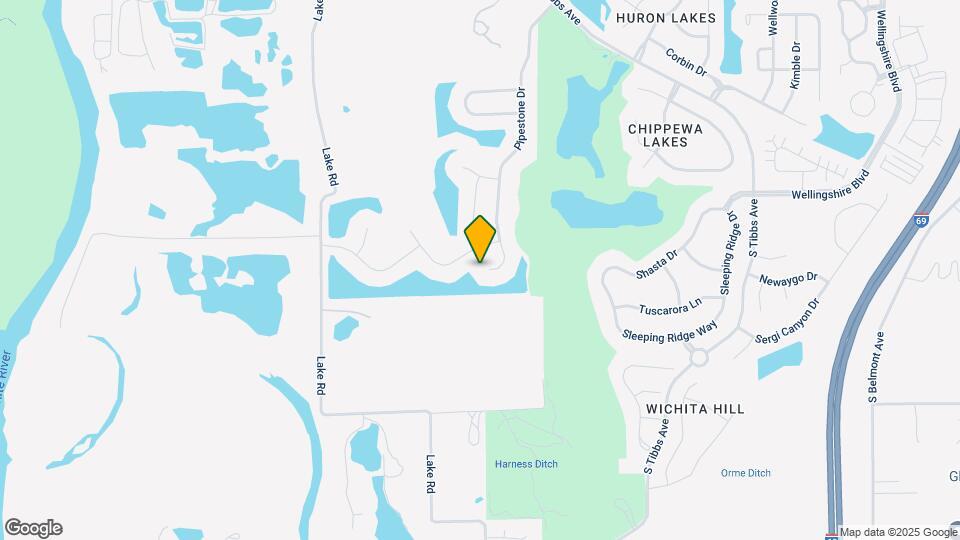 7674 Pipestone Dr Map and Location Details