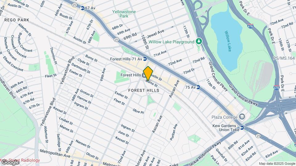 7130 Burns St Mapa y Detalles de la Ubicación