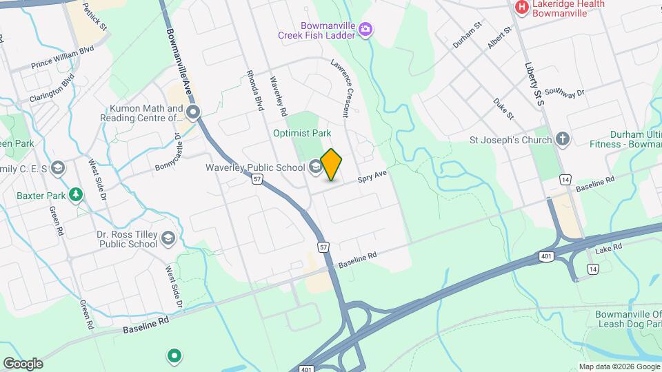 36 Spry Ave Map and Location Details