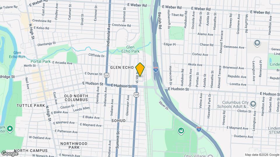 2548 N 4th St Map and Location Details