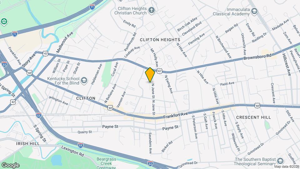 225 Crescent Hill Pl Map and Location Details