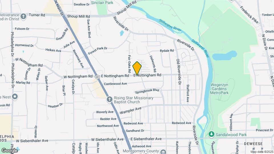 274 E Nottingham Rd Map and Location Details