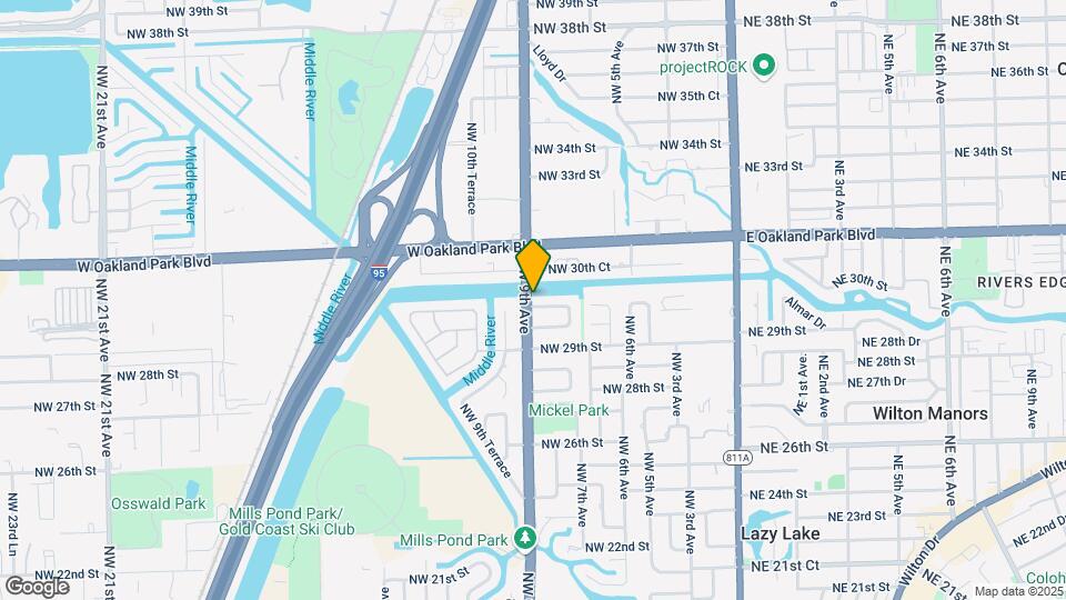 833 NW 30th St Map and Location Details