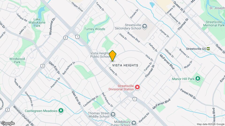 84 Vista Blvd Map and Location Details