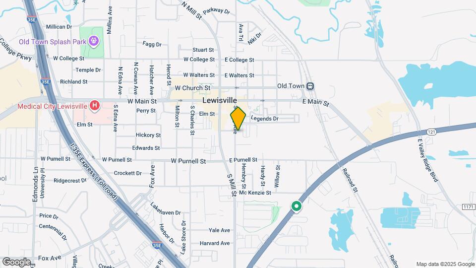 303 S Kealy Ave Map and Location Details