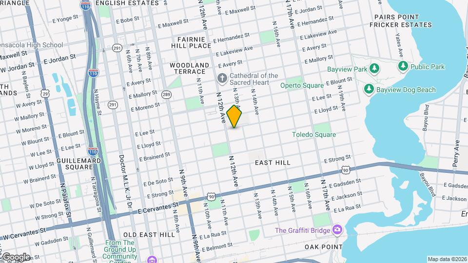 1215 E Lloyd St Map and Location Details