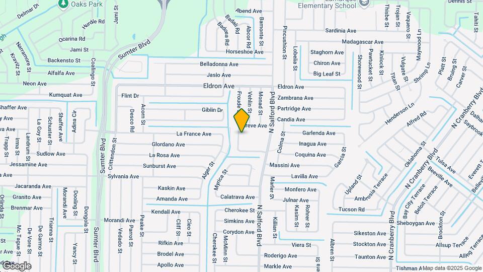 3488 Froude St Map and Location Details