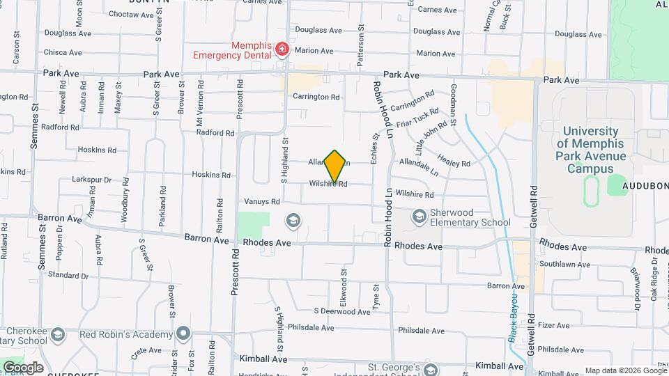 3591 Wilshire Rd Map and Location Details