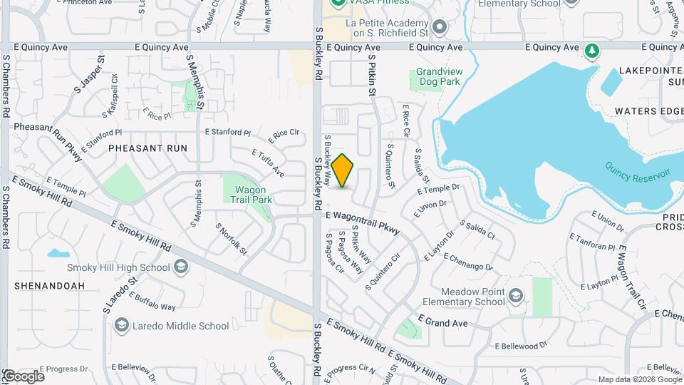 4683 S Buckley Way Map and Location Details