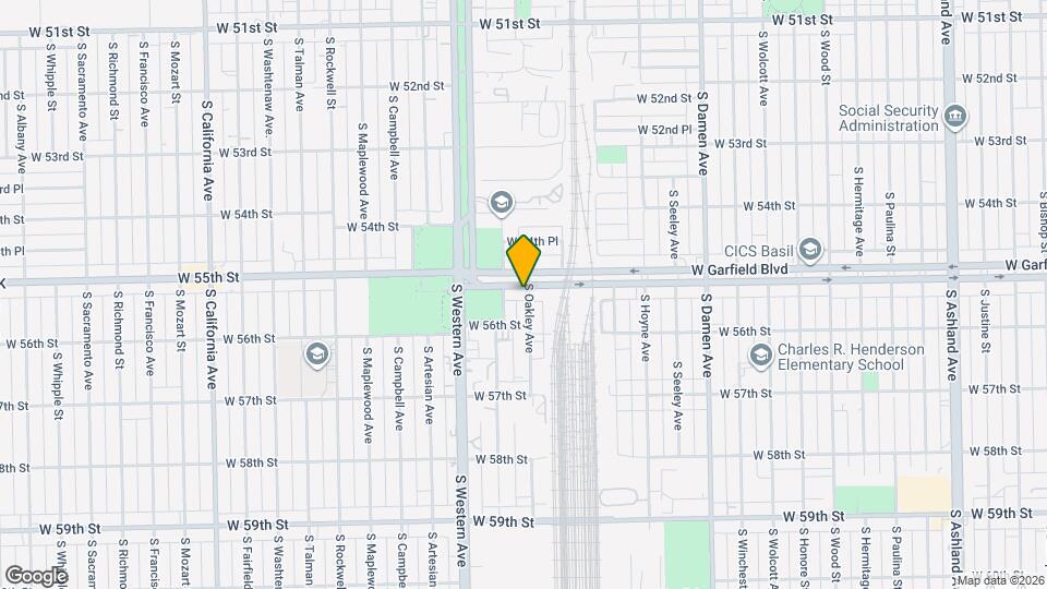 2301 W Garfield Blvd Map and Location Details