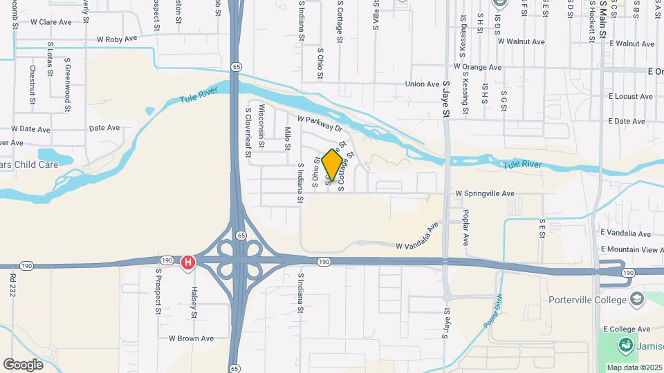 684 S Creekside St Map and Location Details