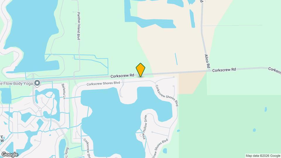 20956 Corkscrew Shores Blvd Map and Location Details