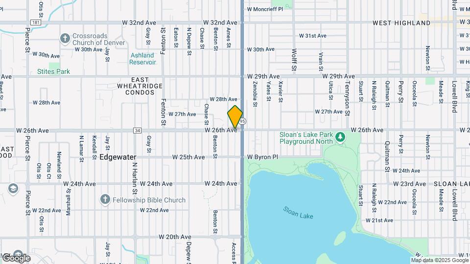 5254 W 26th Ave Mapa y Detalles de la Ubicación