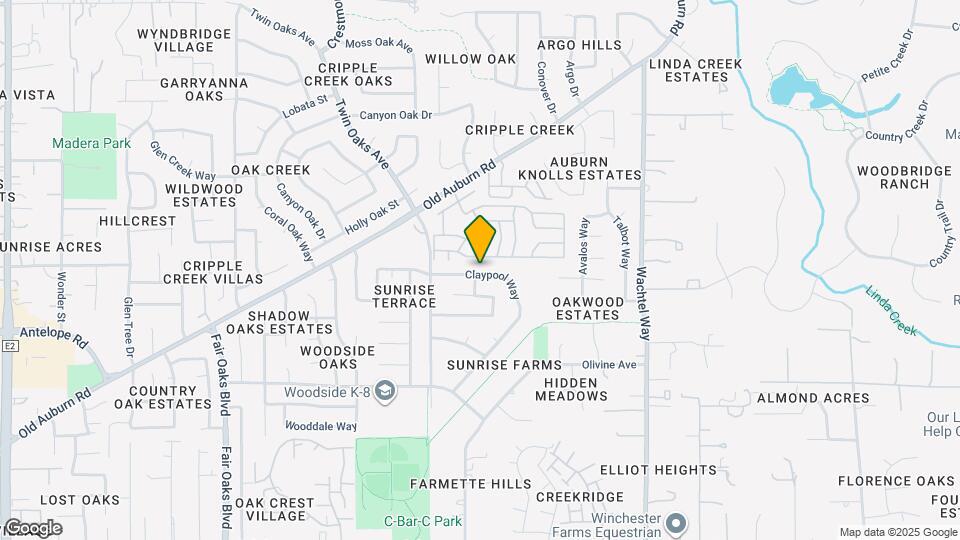 7866 Claypool Way Map and Location Details