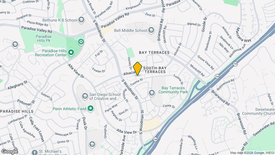 2353 Edenbridge Ln Map and Location Details