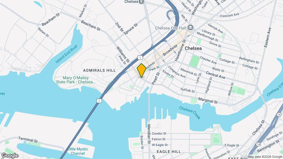 38 Williams St Map and Location Details