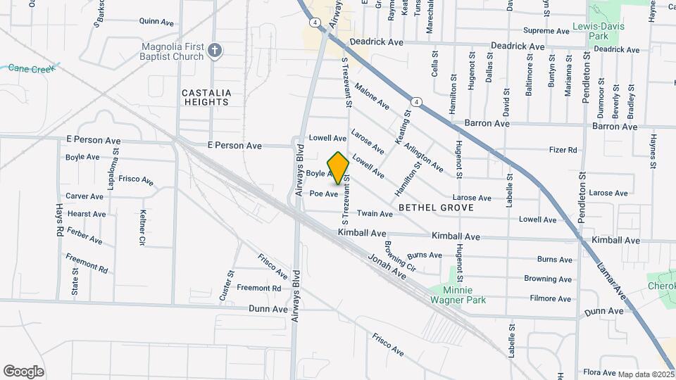2346 Poe Ave Map and Location Details