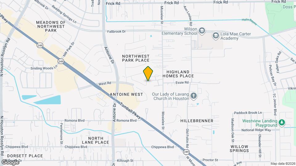 9818 Golden Prairie Ln Map and Location Details