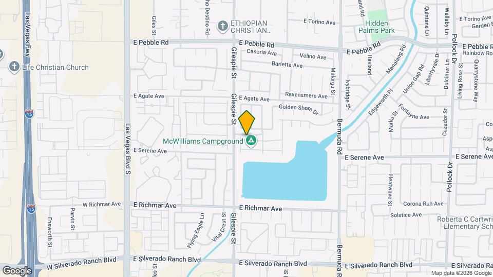 216 Spring River Ave Mapa y Detalles de la Ubicación