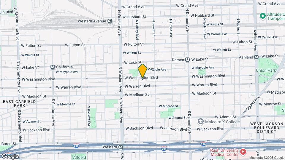2245 W Washington Blvd Map and Location Details