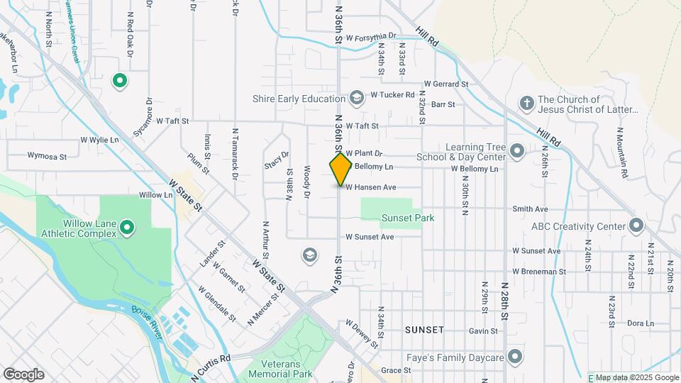 2722 N 36th St Map and Location Details