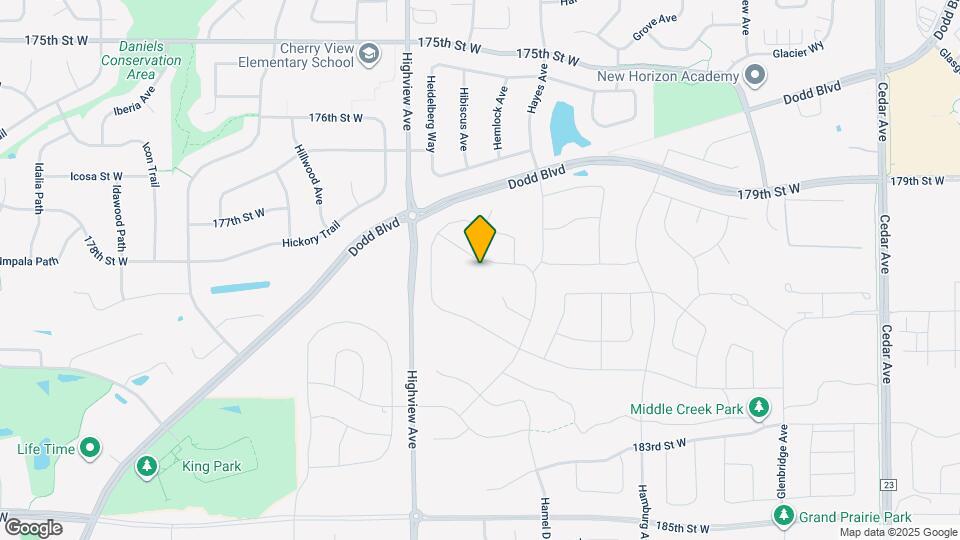 17955 Headwaters Dr Map and Location Details