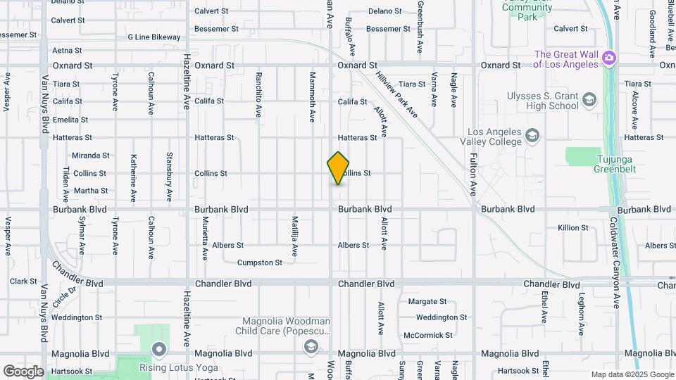 5630 Woodman Ave Map and Location Details