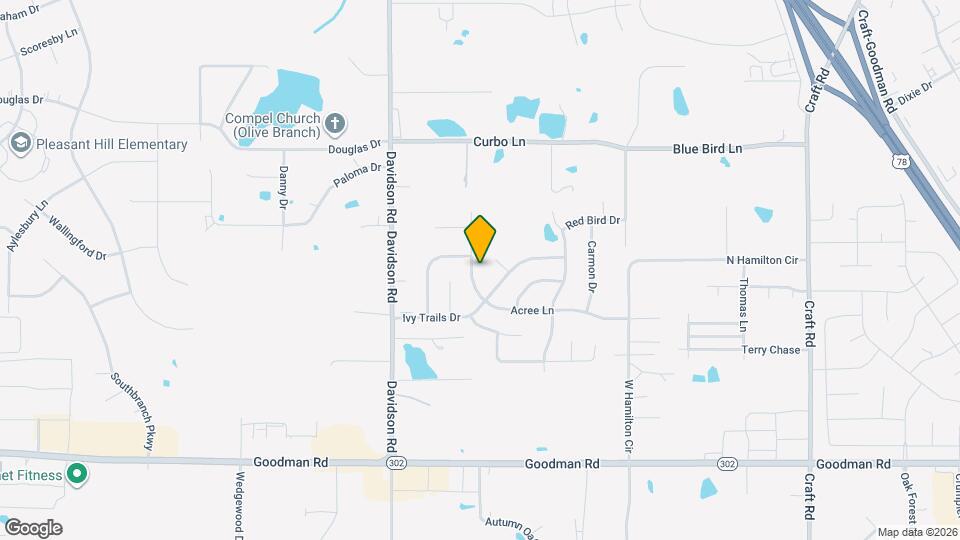 7428 Acree Ln Map and Location Details