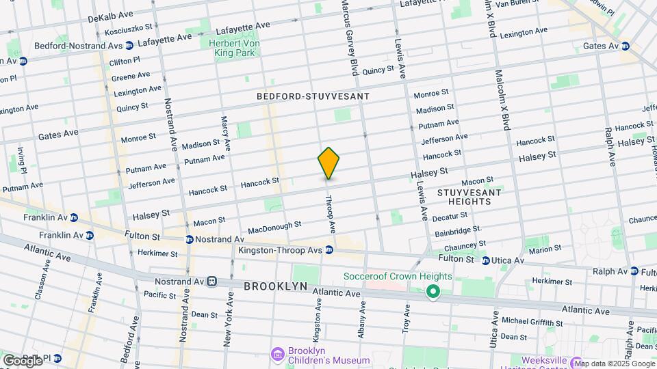 301 Halsey St Mapa y Detalles de la Ubicación