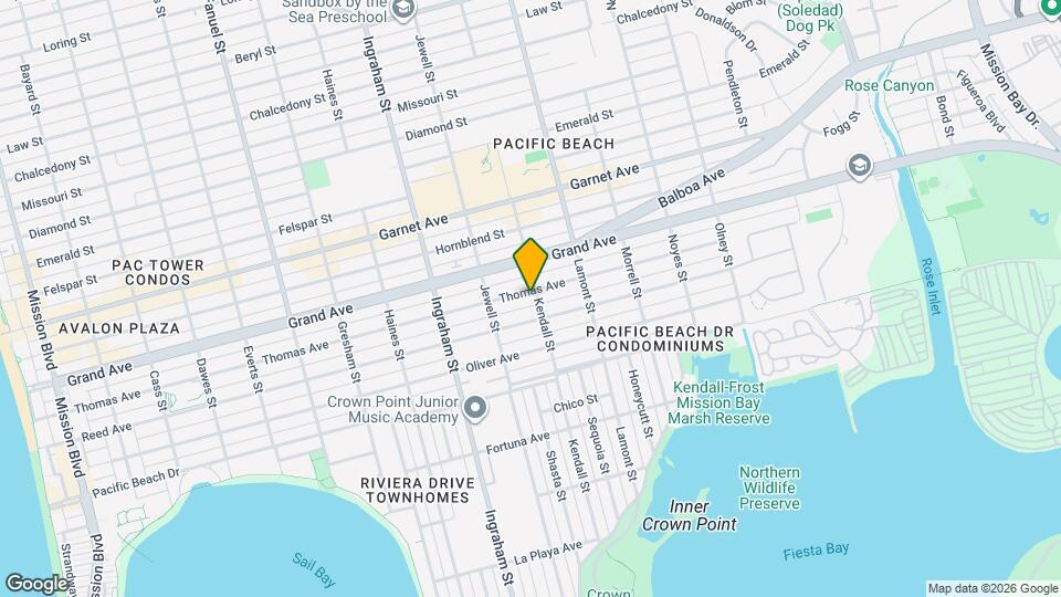 4292 Kendall St Map and Location Details