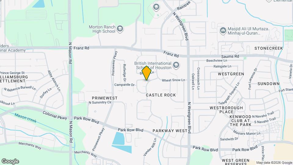 20903 Hamlet Ridge Ln Map and Location Details