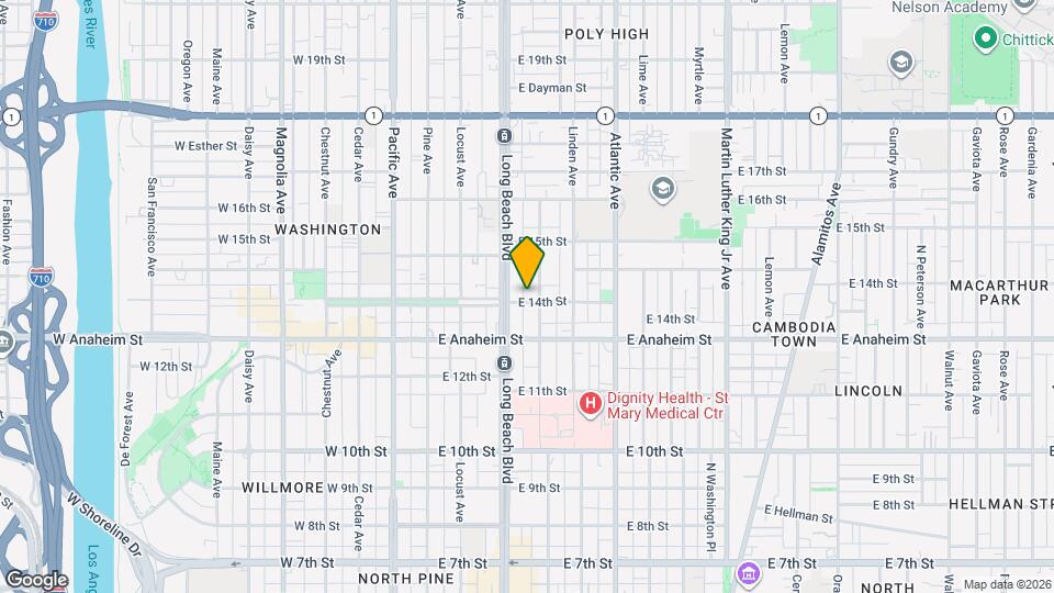 327 E 14th St Map and Location Details