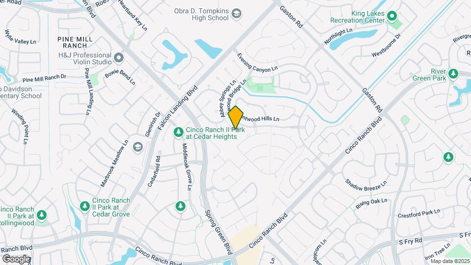 26738 Abbey Springs Ln Map and Location Details